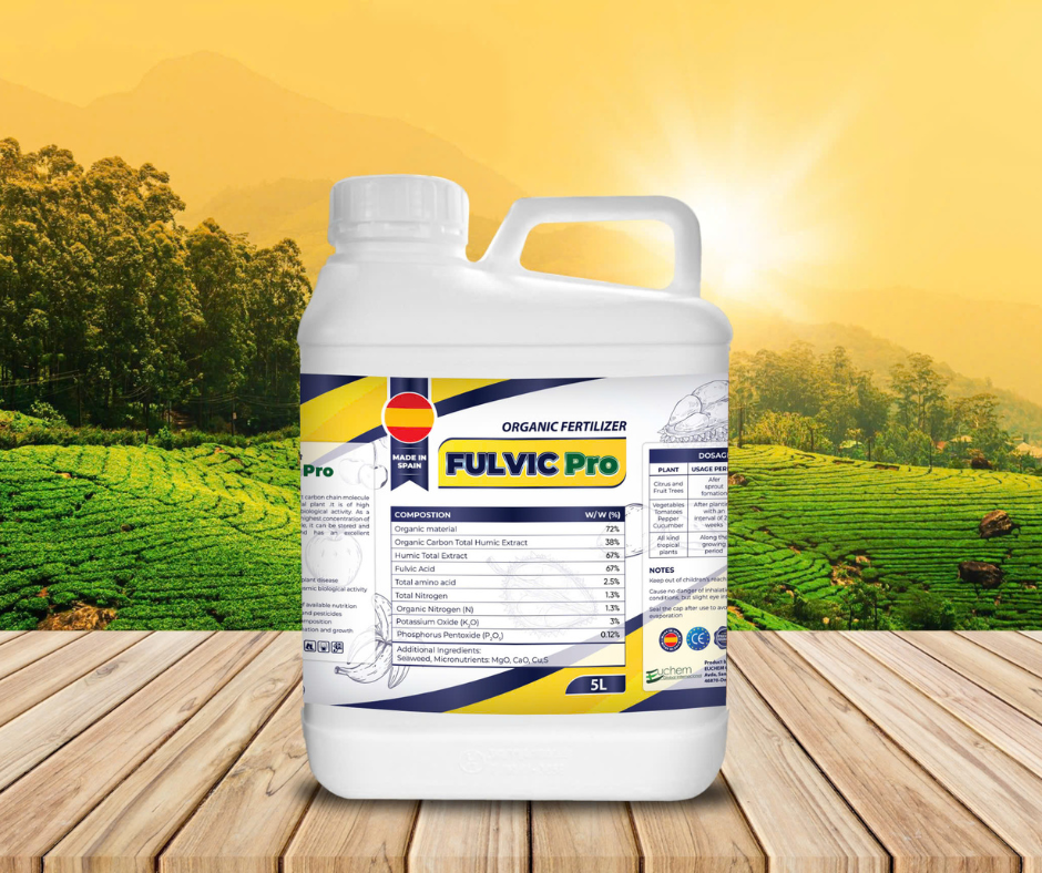 Fulvic Pro 5L - Phân bón hữu cơ hàm lượng cực cao nhập khẩu Tây Ban Nha 1 5 4