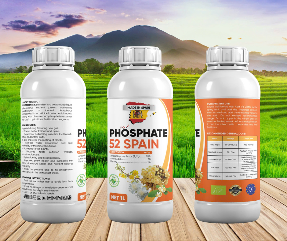Phosphate 52 1L – Siêu lân Amino nhập khẩu Tây Ban Nha 1 8 1