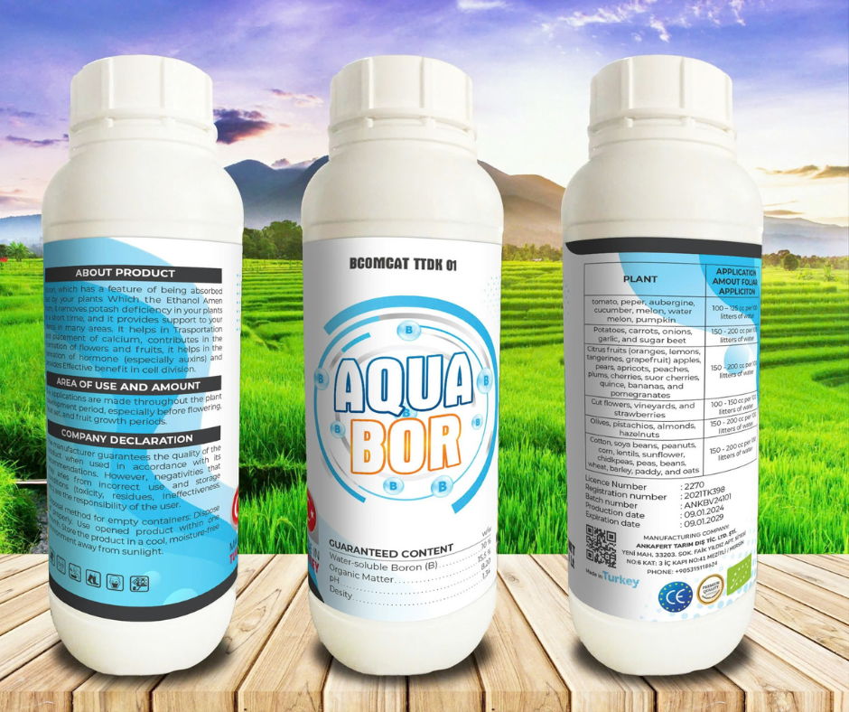 Aqua Bor 1L – Bo lỏng hàm lượng cao nhập khẩu Thổ Nhĩ Kỳ 1 9 1